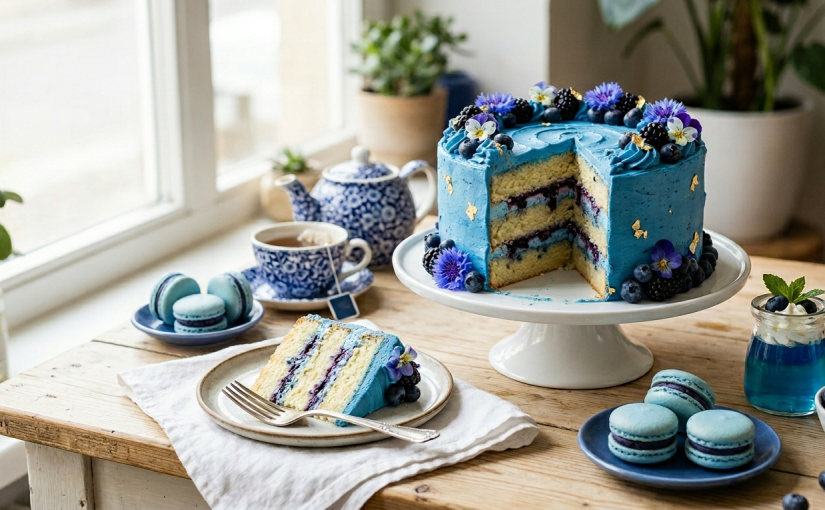 視線も心も釘付け！2026年最新の青いスイーツ特集で至福のひとときを